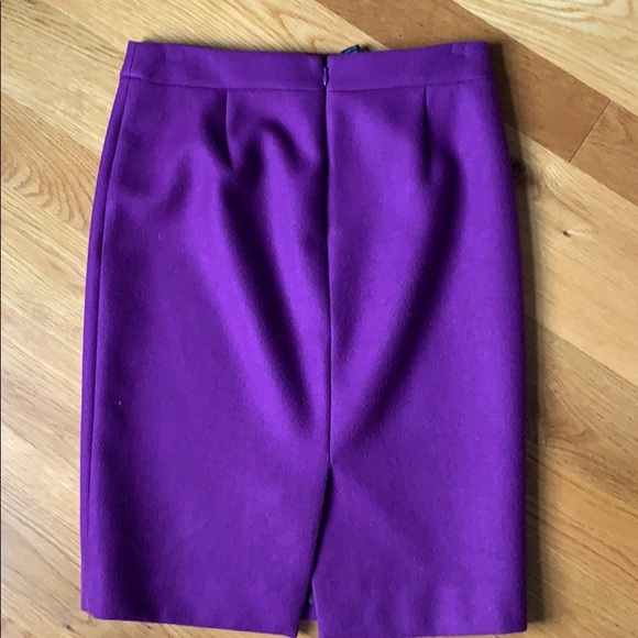 JCREW pencil skirt magenta - Picture 2 of 2